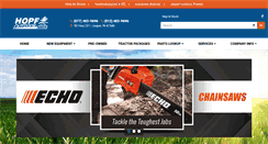 Desktop Screenshot of hopfoutdoor.com